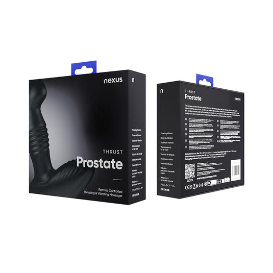 Nexus Thrust Prostate Edition Thrusting & Vibrating Prostate Massager Black