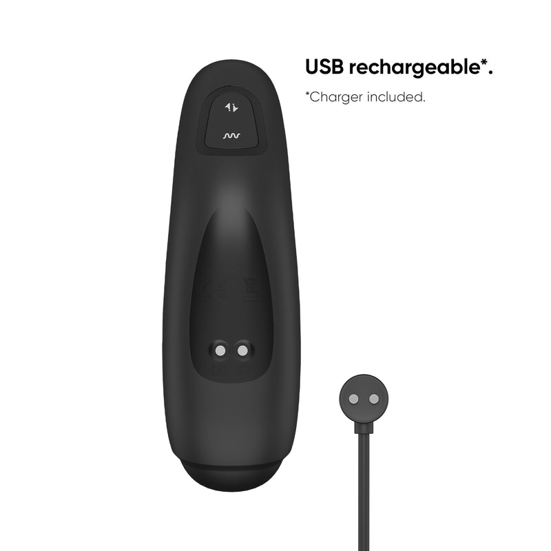 Load image into Gallery viewer, Nexus Revo Ring Rotating &amp; Vibrating Prostate Massager Black
