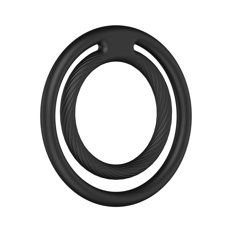 Load image into Gallery viewer, Nexus Double Enduro Silicone Cock &amp; Ball Ring Black

