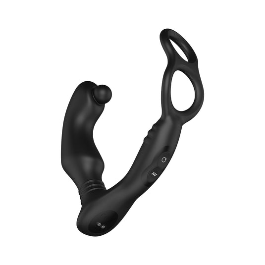 Nexus Simul8 Dual Prostate & Perineum Cock & Ball Toy Orbit Edition Black