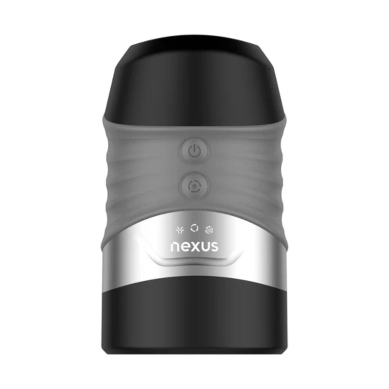 Load image into Gallery viewer, Nexus Alpha Surge Masturbator Black Grey Clear
