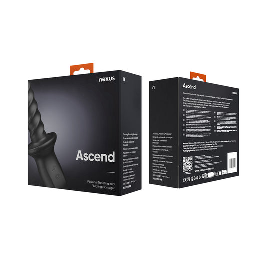 Nexus Ascend Thrusting & Rotating Massager Black