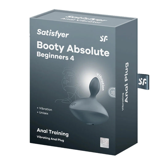 Satisfyer Booty Absolute Beginners 4 Vibrating Anal Plug Grey