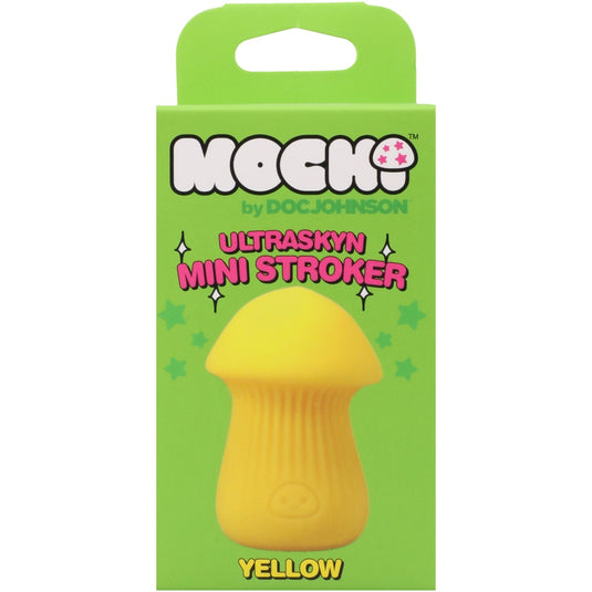 Mochi Ultraskyn Mini Stroker Masturbator Yellow