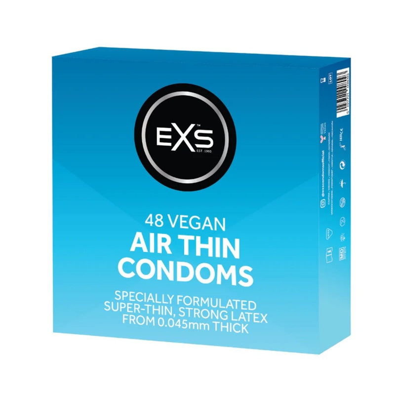 Load image into Gallery viewer, EXS Air Thin Vegan Condoms 48 Pack

