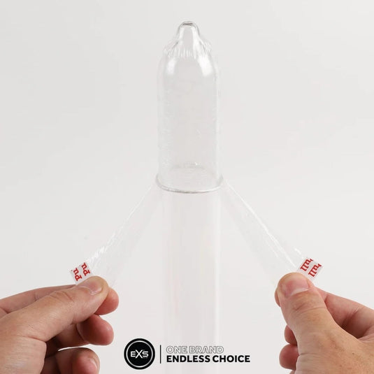 EXS Pull Large 60mm Non-Latex Condom 6 Pack
