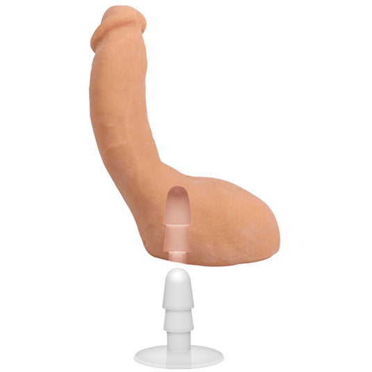 Signature Cocks James Deen Ultraskyn Vac-U-Lock Dildo Pink 8 Inch