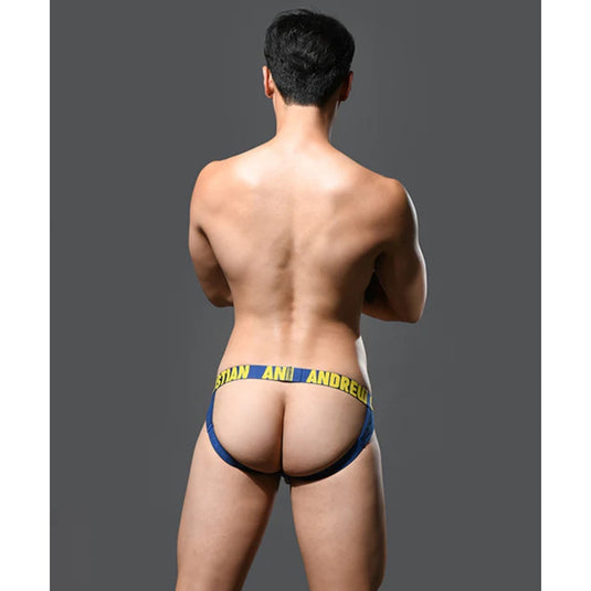 Andrew Christian Happy Active Jock Strap Navy