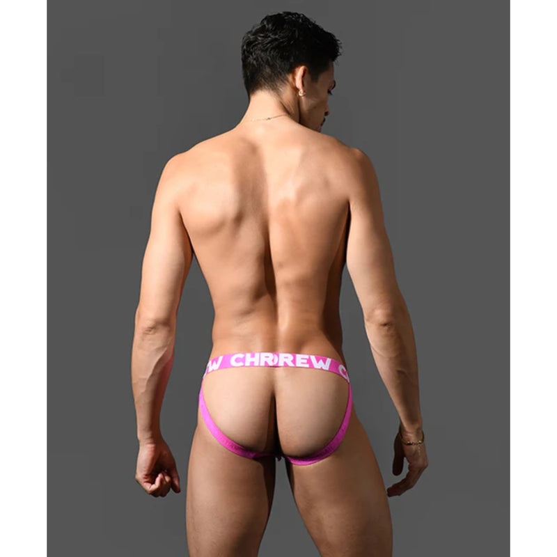 Load image into Gallery viewer, Andrew Christian Penis Print Jock Strap White Pink
