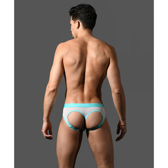 Andrew Christian Truth Capsule Bubble Butt Jock Strap White