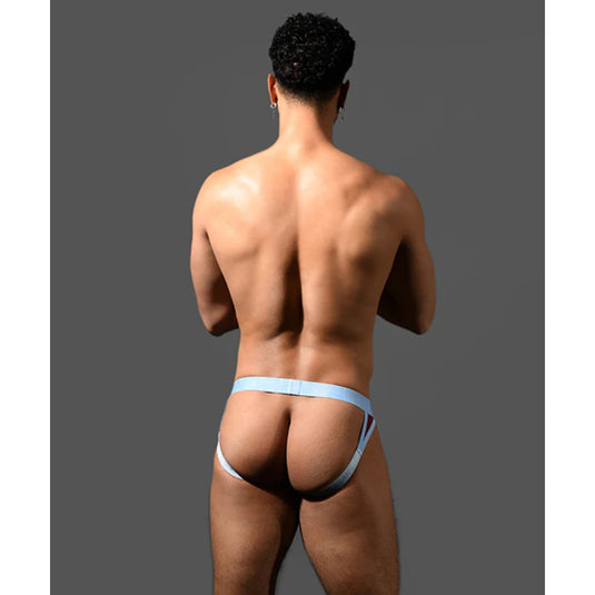 Andrew Christian Bulge Cock Ring Jock Strap Burgundy