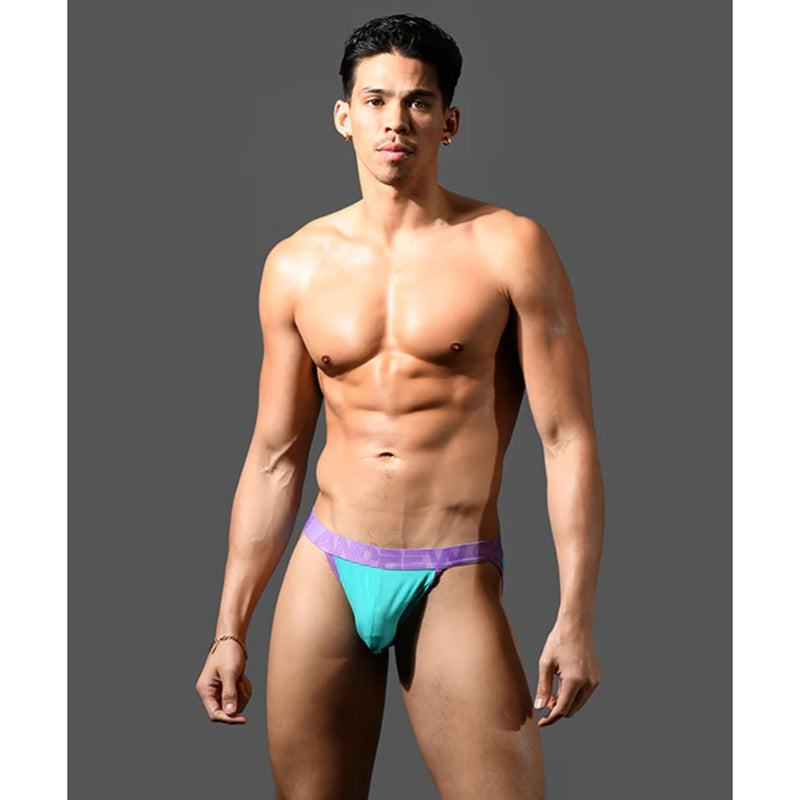 Load image into Gallery viewer, Andrew Christian Bulge Cock Ring Jock Strap Jade
