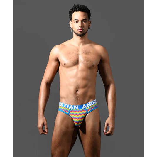 Andrew Christian Pride Wave Jock Strap Rainbow