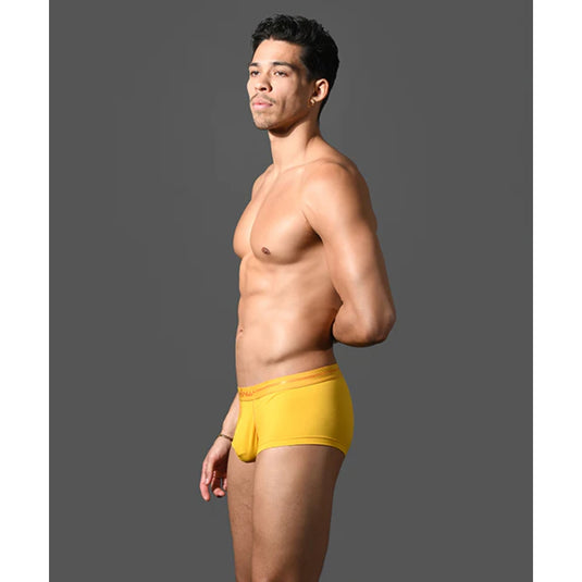 Andrew Christian Mimosa Brunch Eco Boxer Trunk Yellow