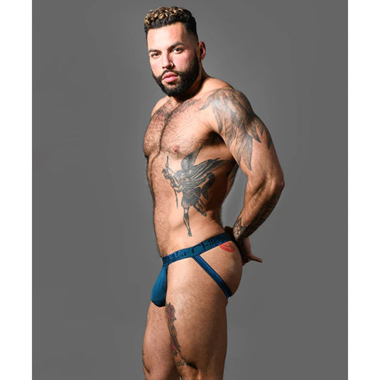 Andrew Christian Happy Modal Jock Thong Teal