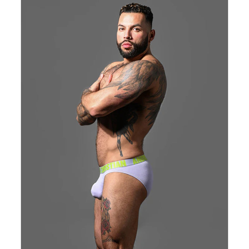Load image into Gallery viewer, Andrew Christian Happy Brief Lavender
