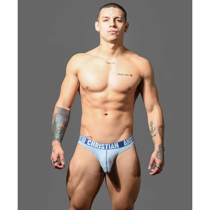 Andrew Christian Happy Brief Light Blue