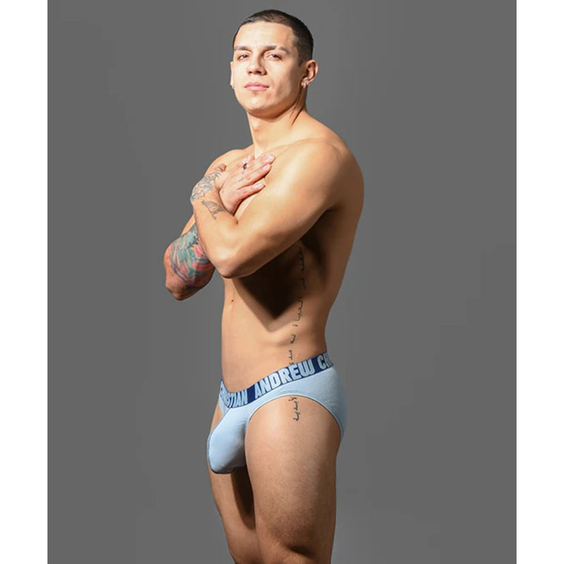 Load image into Gallery viewer, Andrew Christian Happy Brief Light Blue
