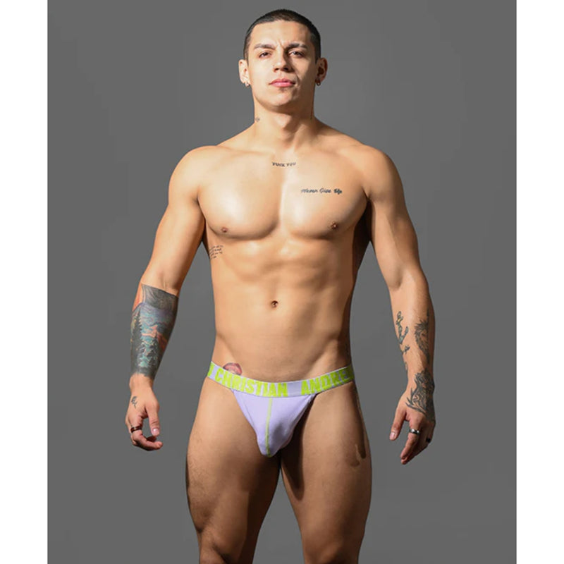 Load image into Gallery viewer, Andrew Christian Happy Jock Strap Lavender
