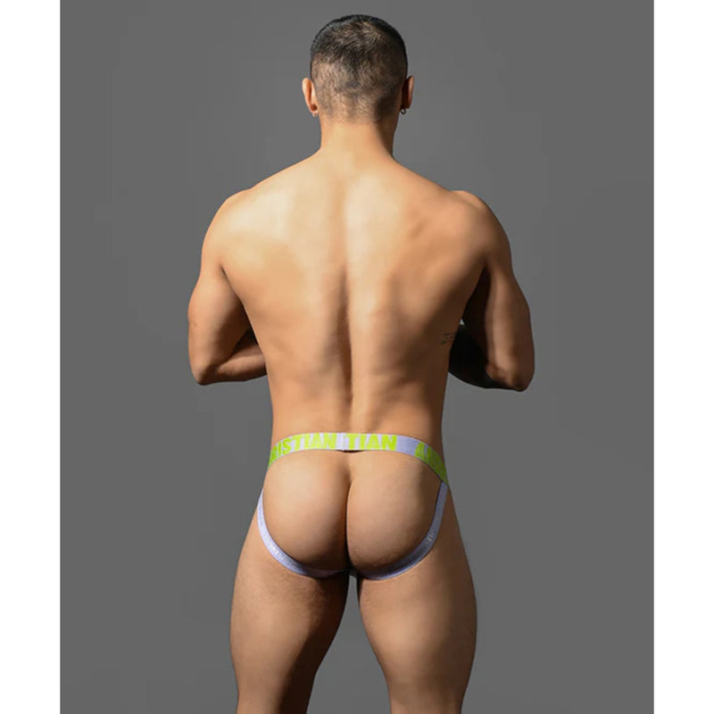 Load image into Gallery viewer, Andrew Christian Happy Jock Strap Lavender
