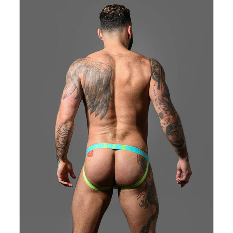 Load image into Gallery viewer, Andrew Christian Happy Jock Strap Lime
