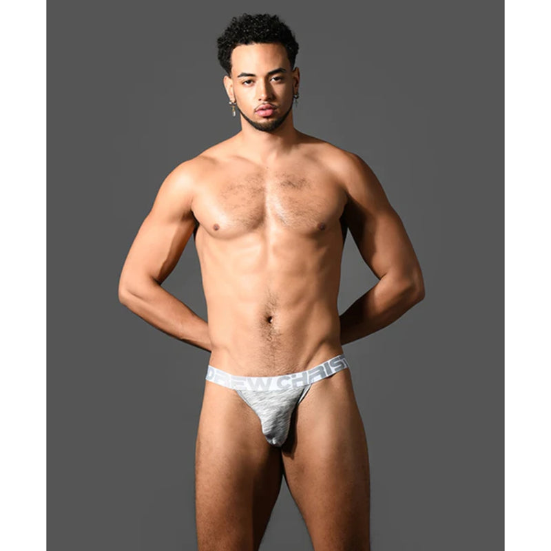 Load image into Gallery viewer, Andrew Christian Vibe Workout Jock Strap Grey
