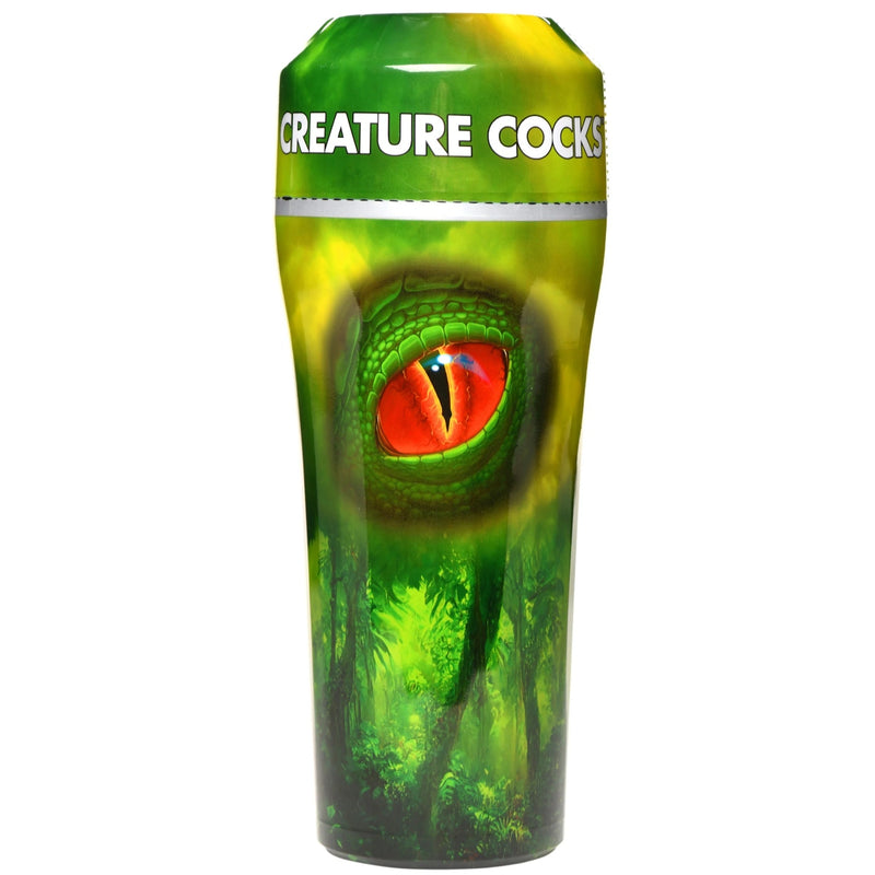 Load image into Gallery viewer, Creature Cocks Raptor Reptile Stroker Green
