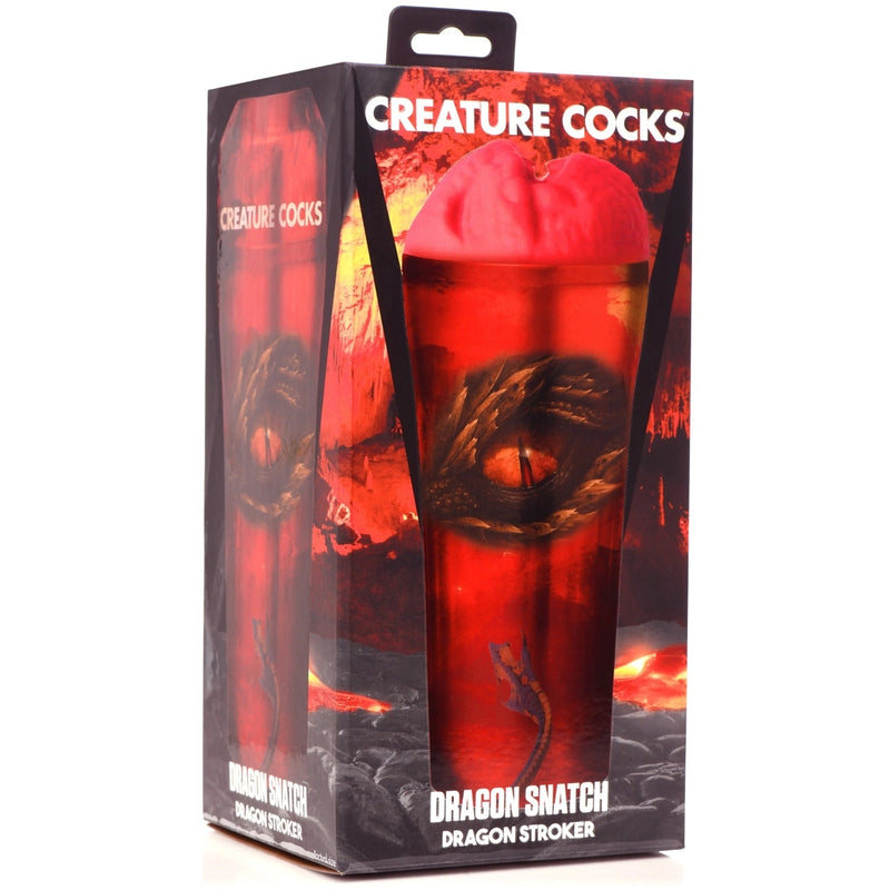 Load image into Gallery viewer, Creature Cocks Dragon Snatch Dragon Stroker Red
