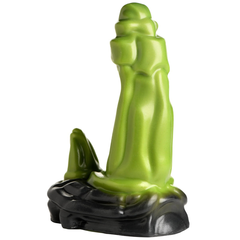 Load image into Gallery viewer, Creature Cocks Orc Silicone Dildo Green
