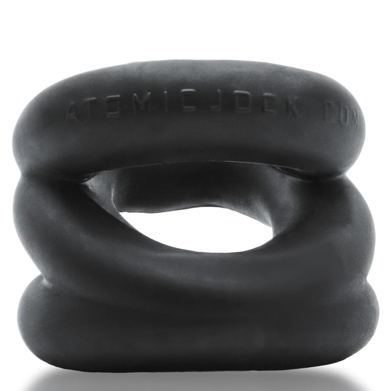 Load image into Gallery viewer, Oxballs Z Balls Zig Zag Cock Ring &amp; Ball Stretcher Special Edition Night
