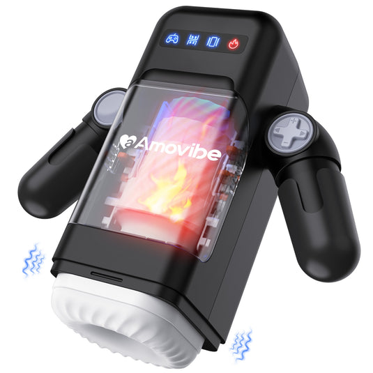 Amovibe Game Cup Automatic Male Masturbator Black