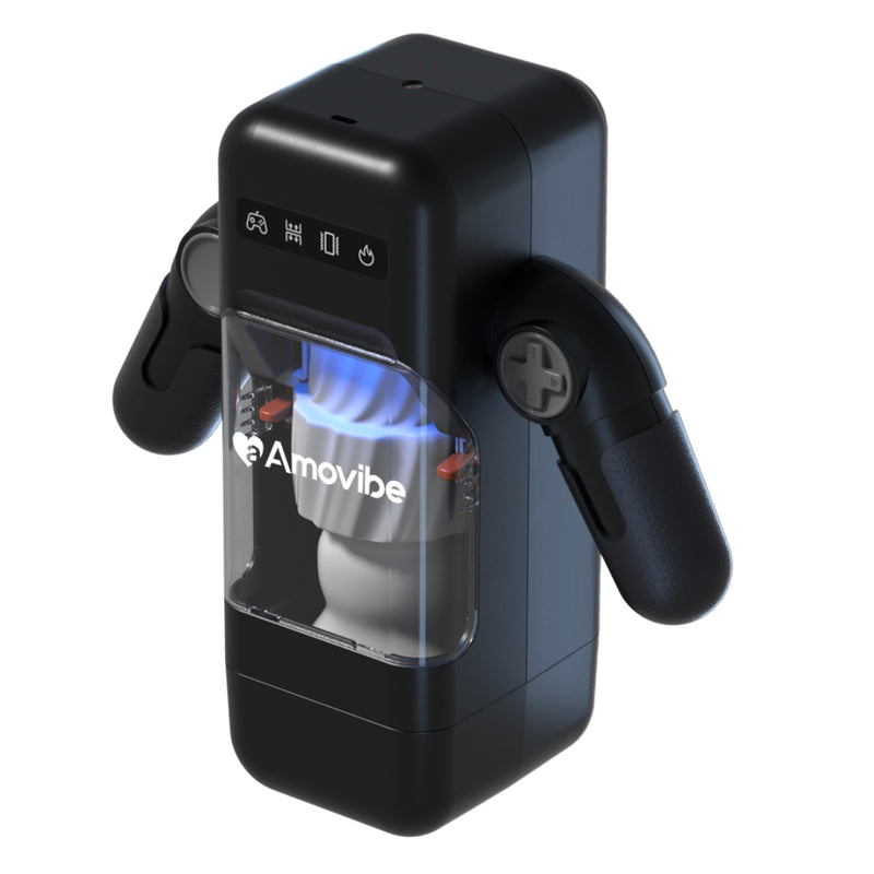 Load image into Gallery viewer, Amovibe Game Cup Automatic Male Masturbator Black
