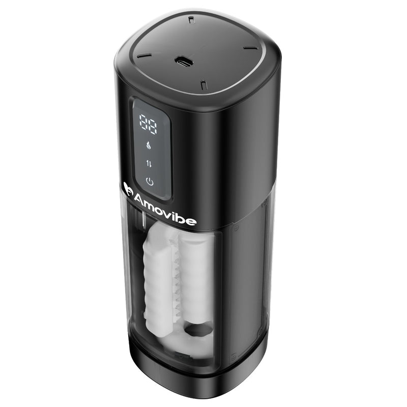 Load image into Gallery viewer, Amovibe Coco Automatic Male Masturbator Black
