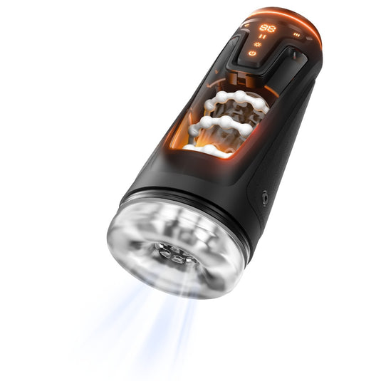 Amovibe Warrior Thrusting Male Masturbator Black