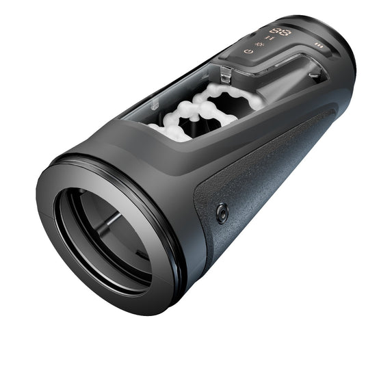 Amovibe Warrior Thrusting Male Masturbator Black