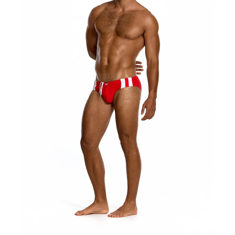 Load image into Gallery viewer, Modus Vivendi Watersports Classic Swim Brief Red
