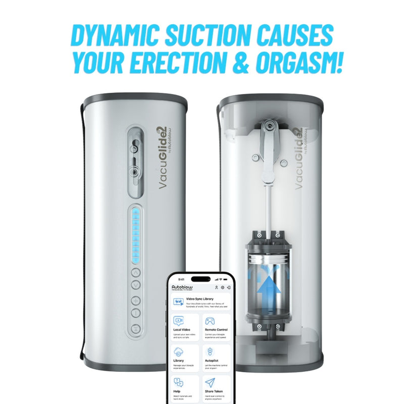 Load image into Gallery viewer, Autoblow VacuGlide 2 Suction Aided Milking Machine
