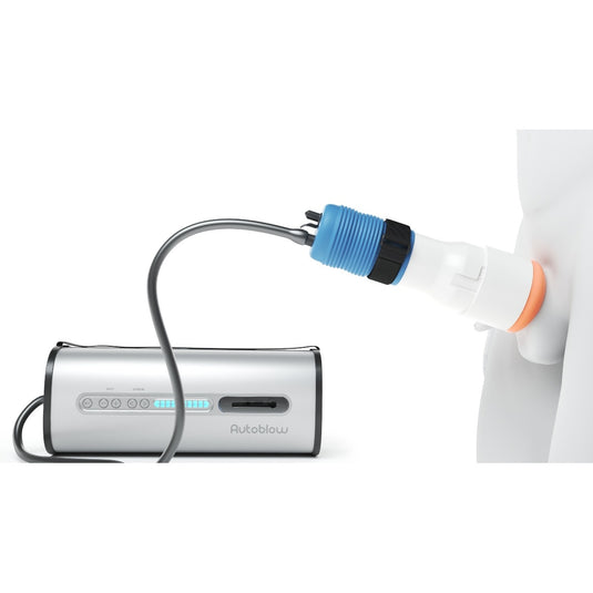 Autoblow VacuGlide Universal Dynamic Stroking Cap Blue