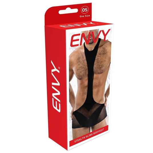Envy Stealth Sling Bodysuit Black One Size