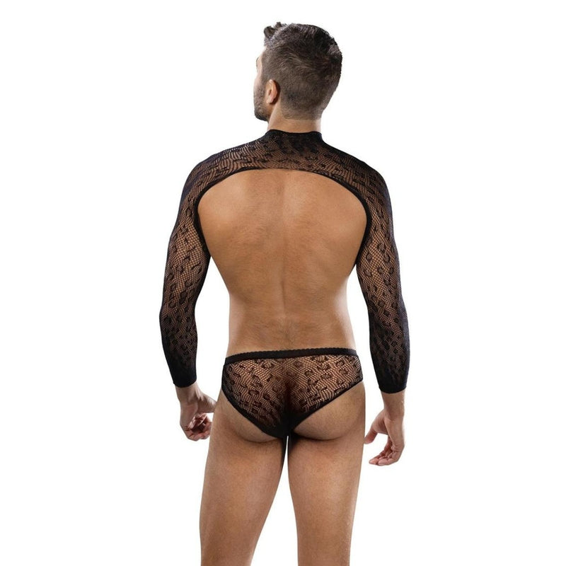 Load image into Gallery viewer, Envy Untamed 2 Piece Crop Top &amp; Brief Set Black One Size
