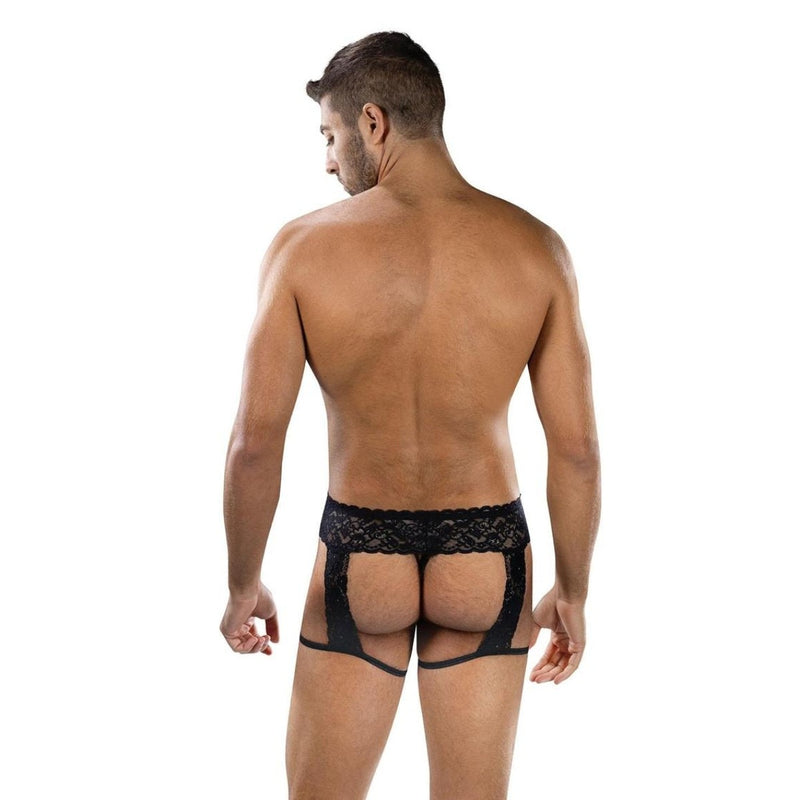 Load image into Gallery viewer, Envy Midnight Stride Garters Black One Size
