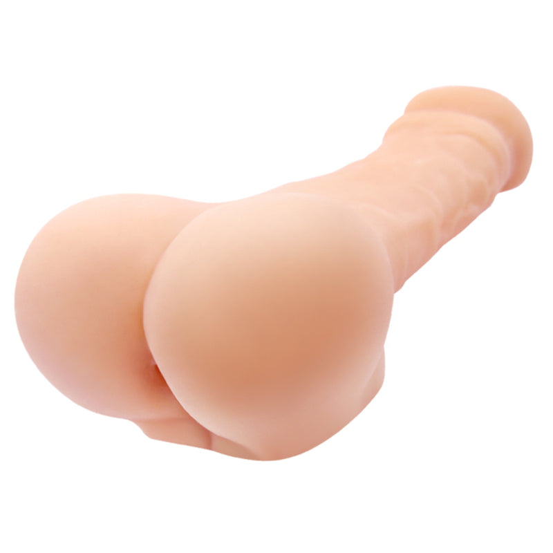 Load image into Gallery viewer, Pretty Love Baile Bigger Man Plus Masturbator Penis Extender 9.5 Inches Light Pink
