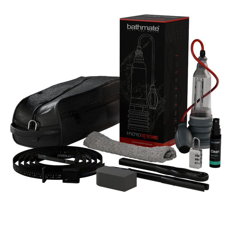 Load image into Gallery viewer, Bathmate HydroXtreme 6 Penis Pump Clear
