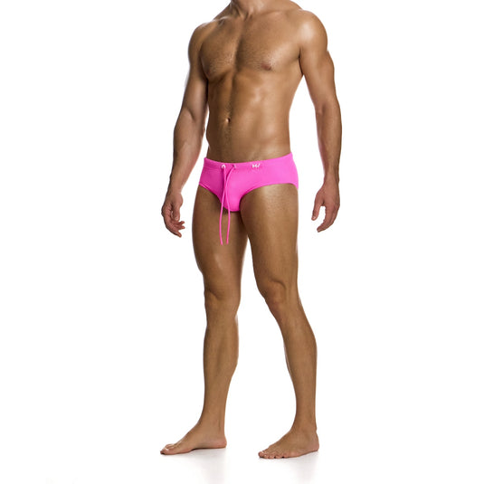 Modus Vivendi Waffle Classic Swim Brief Fuchsia