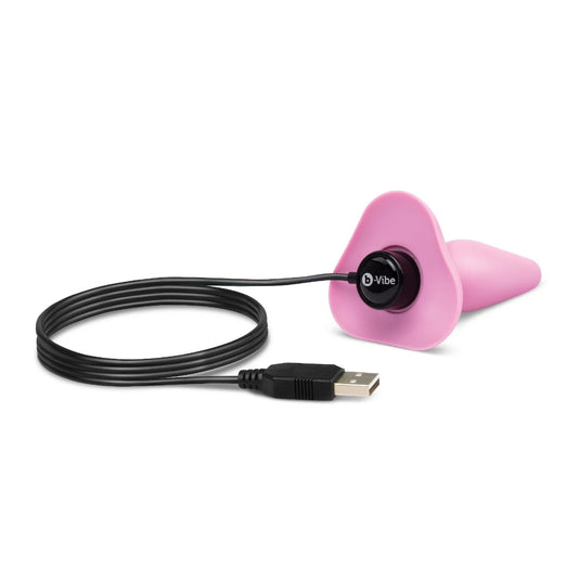 b-Vibe Beginner's Vibrating Butt Plug Pink