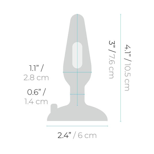 b-Vibe Beginner's Vibrating Butt Plug Pink