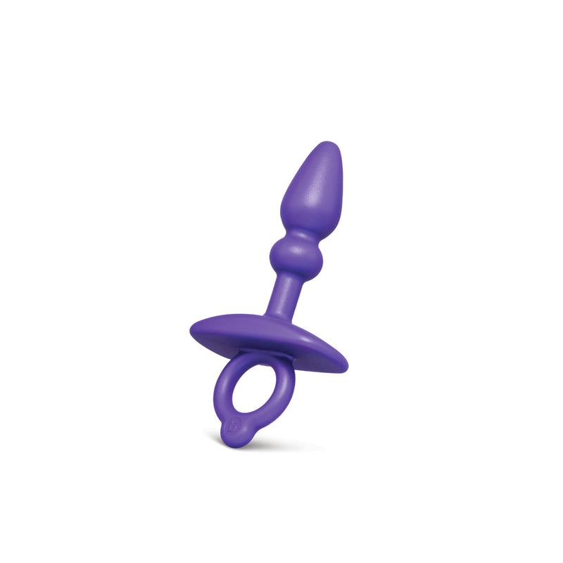 Load image into Gallery viewer, b-Vibe Butties Dart Silicone Anal Butt Plug Purple
