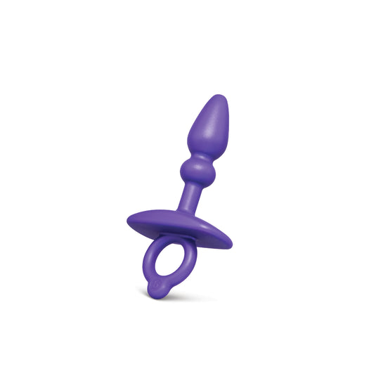 b-Vibe Butties Dart Silicone Anal Butt Plug Purple