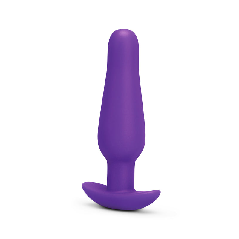 Load image into Gallery viewer, b-Vibe Butties Rookie Beginner Silicone Butt Plug Purple
