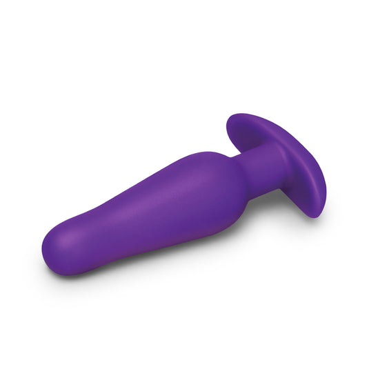 b-Vibe Butties Rookie Beginner Silicone Butt Plug Purple